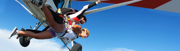 bapteme de saut en parachutetandem